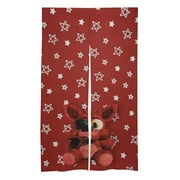 Five Nights at Freddy's Door Curtain Cartoon Anime Blackout Curtains Cute 86x143cm